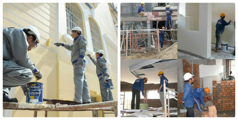 Thợ Sơn Nhà Chuyên Nghiệp Tại Quận 1 - Dịch Vụ Sơn Nhà Đảm Bảo Chất Lượng 2 thợ sơn nhà quận 1