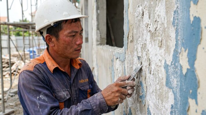 Thợ Sơn Nhà Huyện Cần Giờ – Chuyên Trị Tường Nhiễm Mặn, Chống Bong Tróc Số 1 Thợ Sơn Nhà Huyện Cần Giờ – Chuyên Trị Tường Nhiễm Mặn, Chống Bong Tróc Số 1