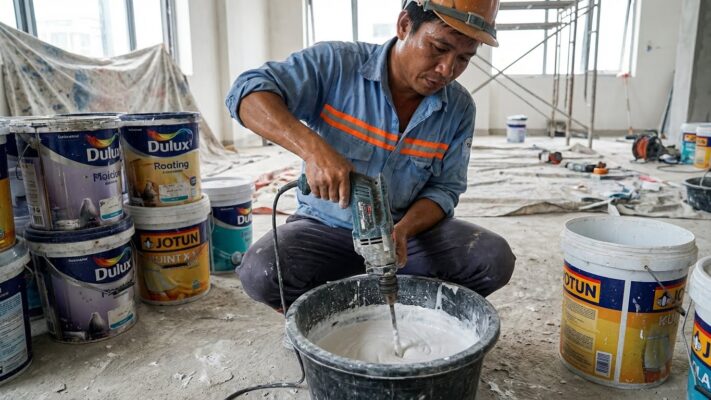 Thợ Sơn Nhà Tại Quận Phú Nhuận - 0908.399.190 4 tho son nha tai quan phu nhuan 0908 399 190 2
