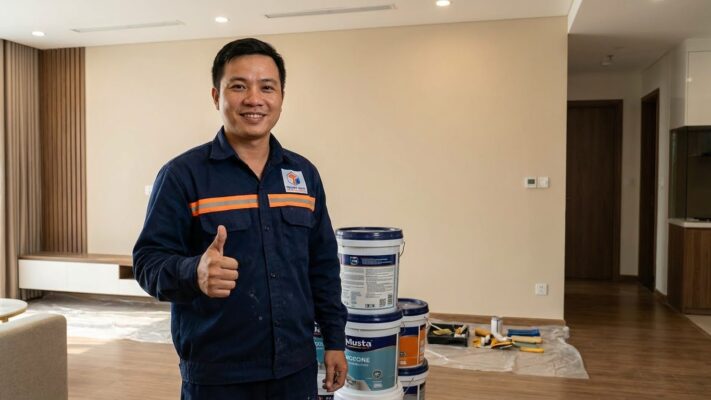 Thợ Sơn Nhà Tại Quận Thủ Đức TP.HCM 0908399190 (Mr Sơn) 6 tho son nha tai quan thu duc tp hcm 0908399190 mr son 4