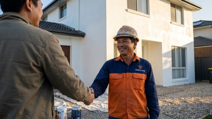 Dịch Vụ Sơn Nhà Huyện Cần Giờ  - Thợ Sơn Nhà Chất Lượng Cao, Sơn Nhà Bền Màu