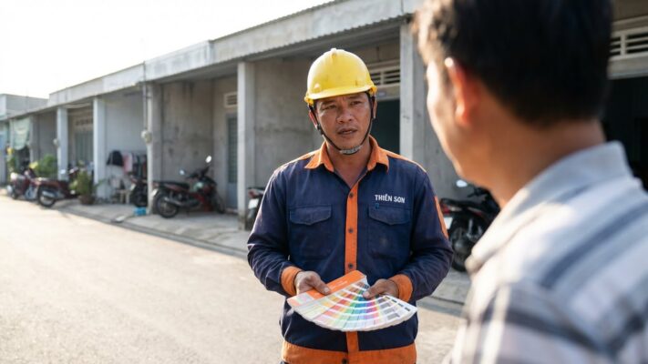 Sơn Nhà Huyện Bình Chánh - Thợ Sơn Nhà Chuyên Nghiệp, Sơn Chống Thấm Hoàn Hảo